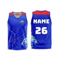 Next Print Ipl Delhi Capitals Printed Basketball Jersey