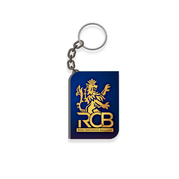 Next Print Royal Challengers Bangalore Logo Printed Key Chain.