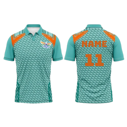 Next Print Ipl Lucknow Printed Polo Collar Jersey.
