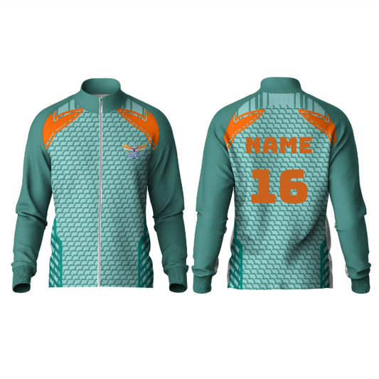 Next Print Ipl Lucknow High Neck Polo Customized Jacket