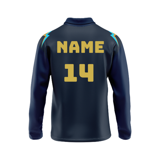 Next Print Ipl Gujrat Customisable Polo neck jersey