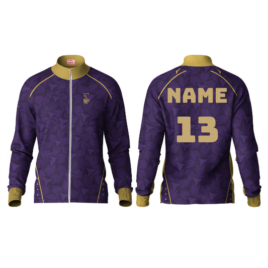 Next Print Customised Ipl Kolkata Knight Riders Printed Jacket