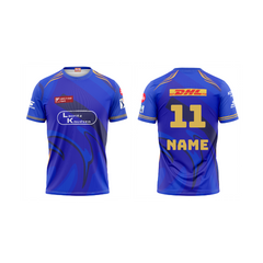 Next Print Customised  Mumbai  Jersey  Printed Round Neck
