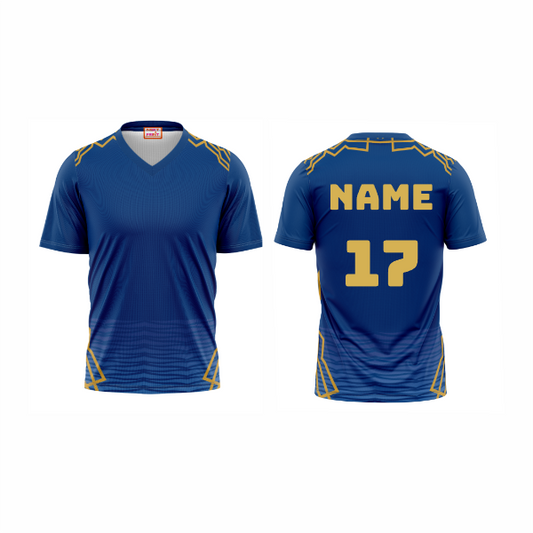 Next Print  Customisable Mumbai  Jersey V neck jersey
