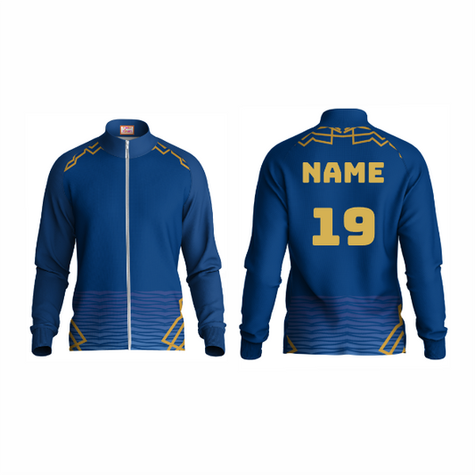 Next Print Customised Mumbai  Jersey Printed Jacket