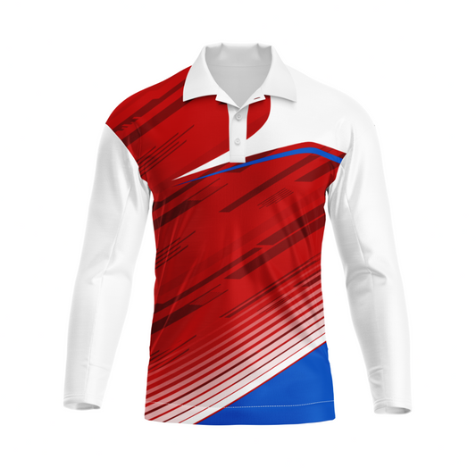 Next Print Polo Neck White Customized Jersey NP00001A203