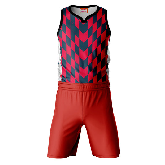 Red Basketball Jaesey With Shorts Nextprintr264