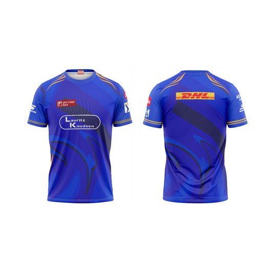 Next Print Customised  Mumbai  Jersey  Printed Round Neck