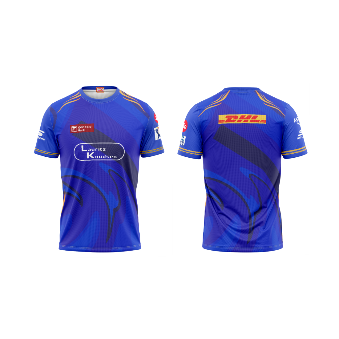 Next Print Mumbai  Jersey Printed Round Neck Jersey T-Shirt.