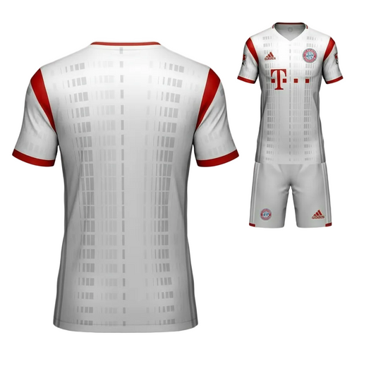 NextPrint White Red Football Jersey Kit – Premium Sublimation Sports Wear