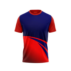 Red Round Neck Half Sleeve Tshirt NextprintrH182