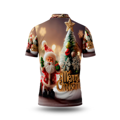 Christmas Tree Printed T-Shirt.