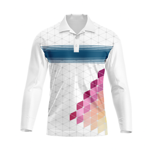 Next Print Polo Neck White Customized Jersey NP00001A213