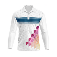 Next Print Polo Neck White Customized Jersey NP00001A213