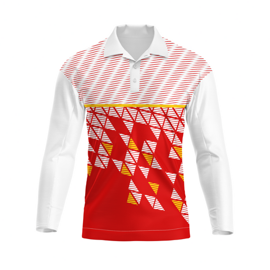 Next Print Polo Neck White Customized Jersey NP00001A217