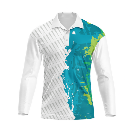 Next Print Polo Neck White Customized Jersey NP00001A218