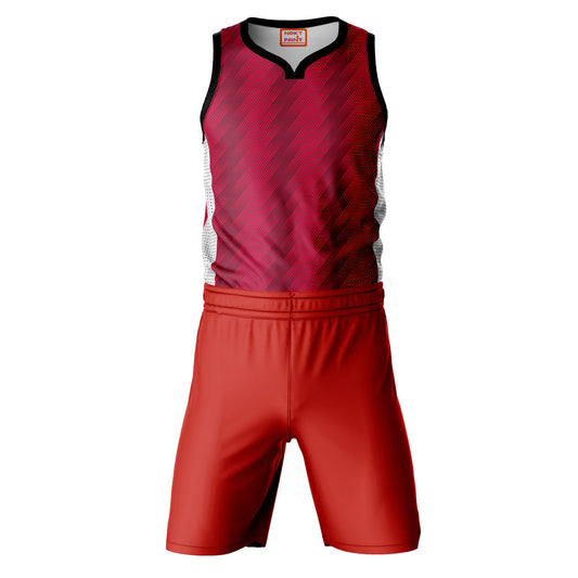 Red Basketball Jaesey With Shorts Nextprintr273