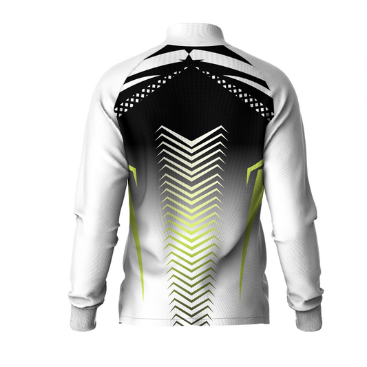 Next Print Printed White Jacket.