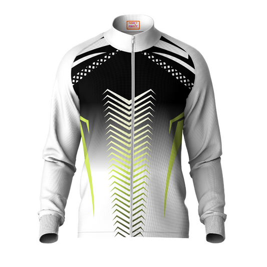 Next Print Printed White Jacket.