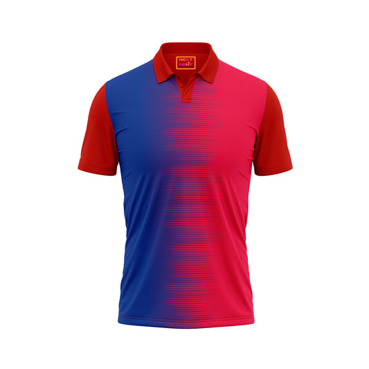 Red Polo Neck Half Sleeve T Shirt NextprintrM160