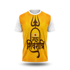 Maha Shivaratri Photo Printed Tshirt