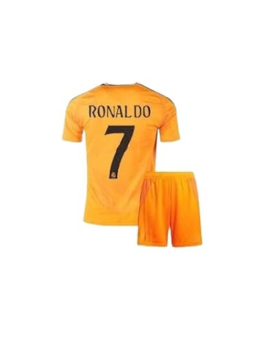Next Print New Season Orange 07 Football Jersey Set for Kids – Custom Name & Number | Premium Dry-Fit Kit | NextPrint India