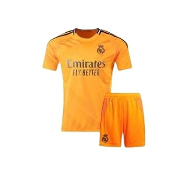 Next Print New Season Orange 07 Football Jersey Set for Kids – Custom Name & Number | Premium Dry-Fit Kit | NextPrint India