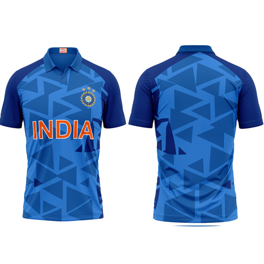 Next Print Customised India Jersey Blue. EC6A0D