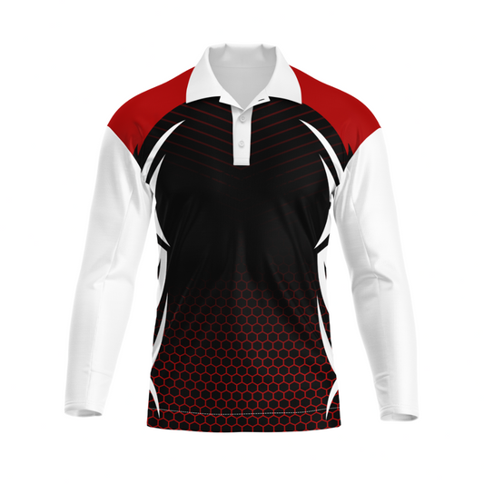 Next Print Polo Neck White Customized Jersey NP00001A220