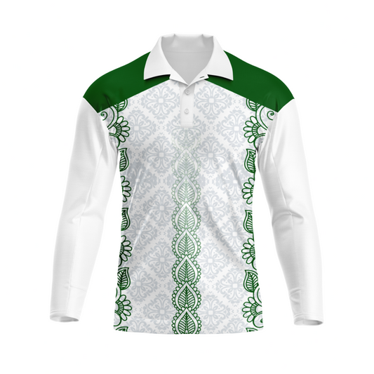 Next Print Polo Neck White Customized Jersey NP00001A221