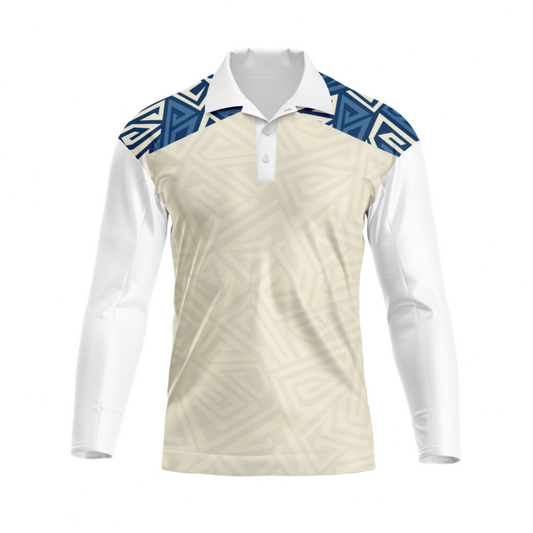 Next Print Polo Neck White Customized Jersey NP00001A222