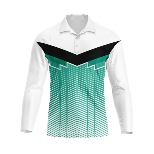 Next Print Polo Neck White Customized Jersey NP00001A224