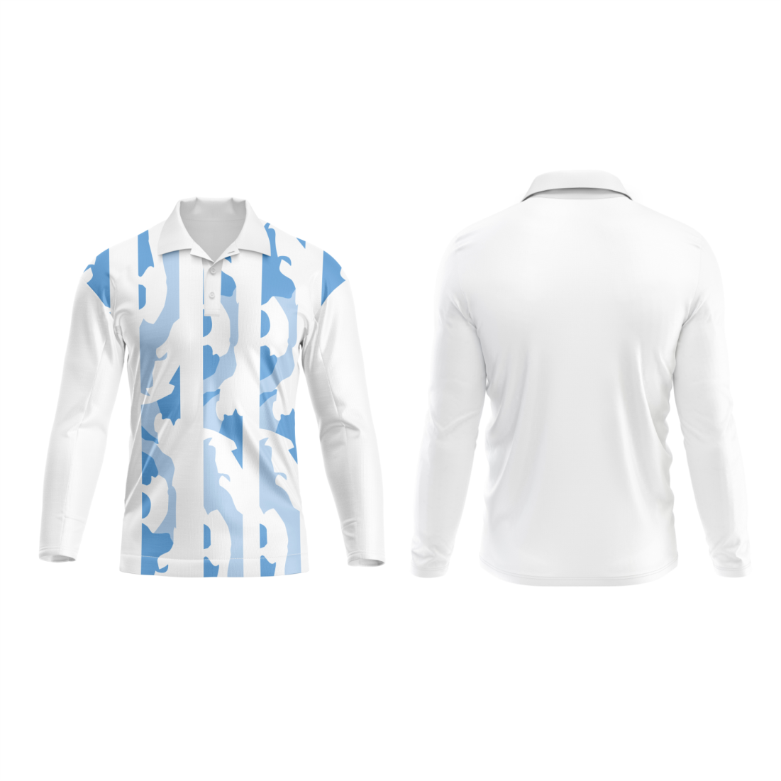 Next Print Polo Neck White Customized Jersey NP00001A47