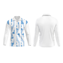 Next Print Polo Neck White Customized Jersey NP00001A47