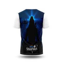 Maha Shivaratri Photo Printed Tshirt