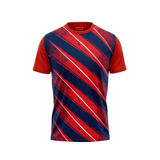 Red Round Neck Half Sleeve Tshirt Nextprintr274