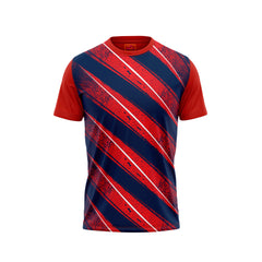 Red Round Neck Half Sleeve Tshirt Nextprintr274