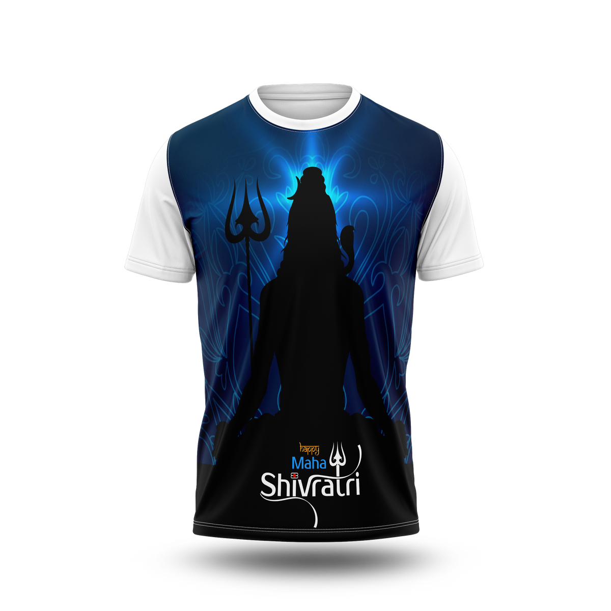 Maha Shivaratri Photo Printed Tshirt