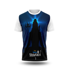 Maha Shivaratri Photo Printed Tshirt