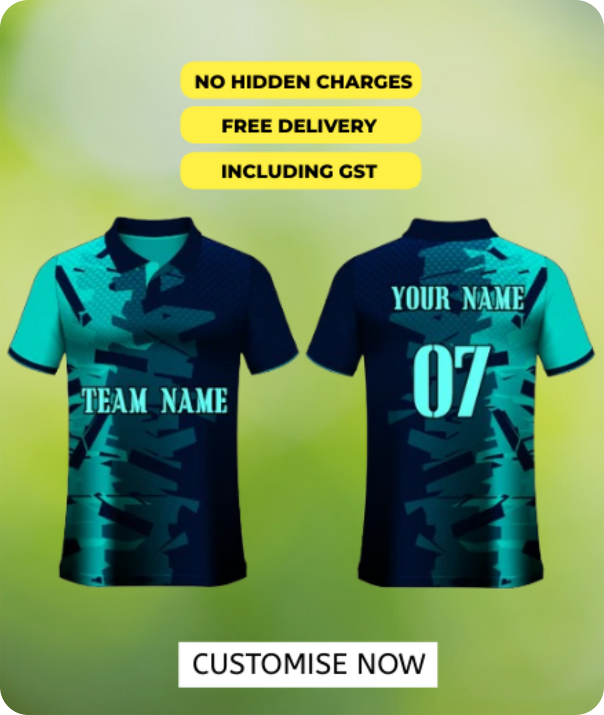 CUSTOM POLO JERSEY'S