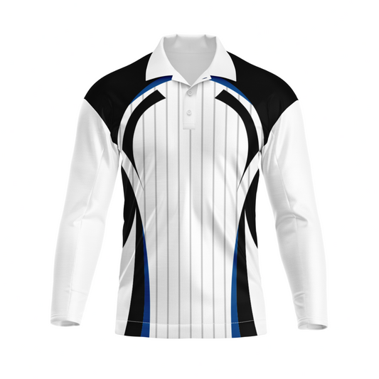 Next Print Polo Neck White Customized Jersey NP00001A233