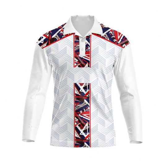 Next Print Polo Neck White Customized Jersey NP00001A234