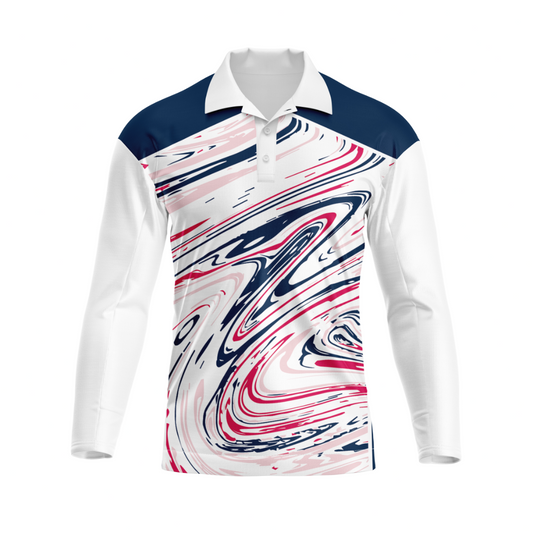 Next Print Polo Neck White Customized Jersey NP00001A236
