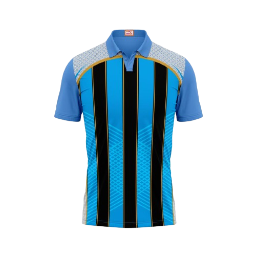 Next Print Customized Polo Neck Skyblue Jersey Design 21