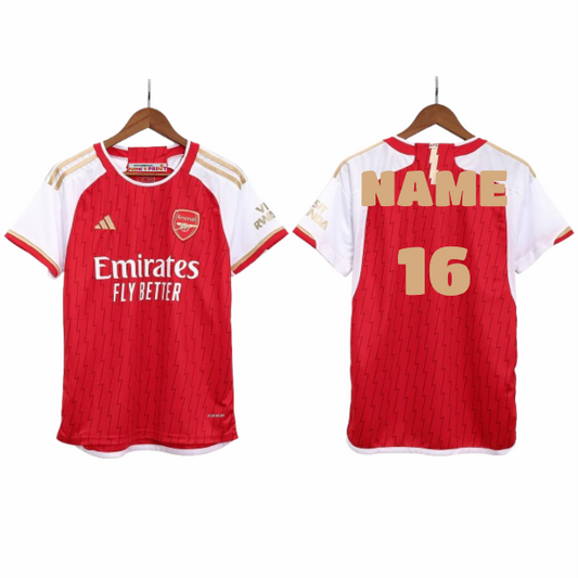 Next Print Gunners Home Set jersey