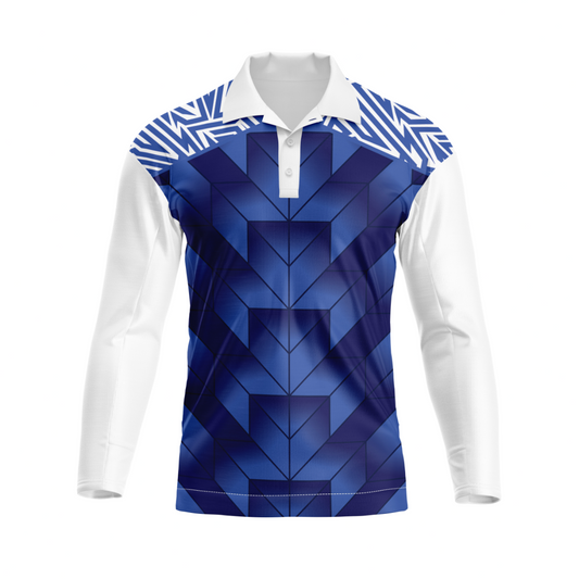 Next Print Polo Neck White Customized Jersey NP00001A240