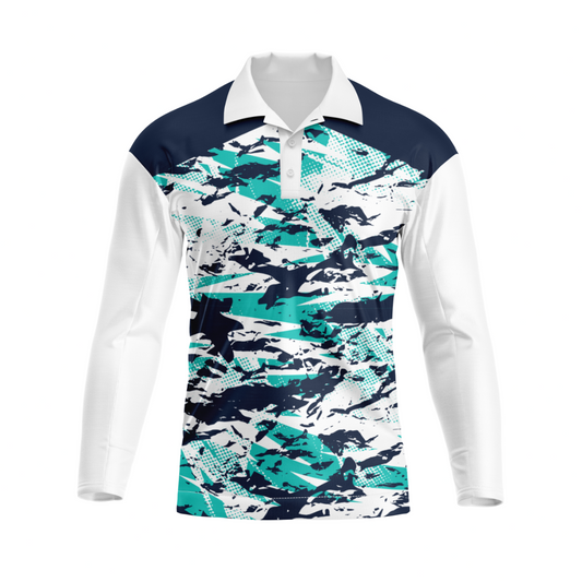 Next Print Polo Neck White Customized Jersey NP00001A249