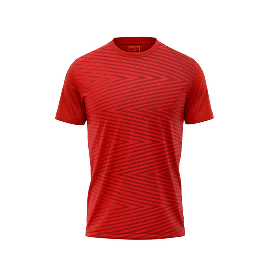 Red Round Neck Half Sleeve Tshirt NextprintrM168