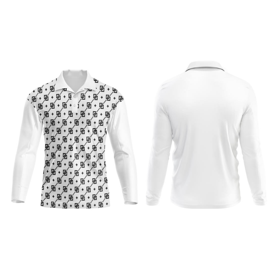 Next Print Polo Neck White Customized Jersey NP00001A204