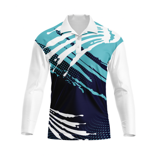 Next Print Polo Neck White Customized Jersey NP00001A252
